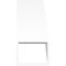 Ekena Millwork 5 1/2-in. W x 12-in. D x 12-in. H Traditional Architectural Grade PVC Knee Brace BRCP055X12X12TRA - alternate 3